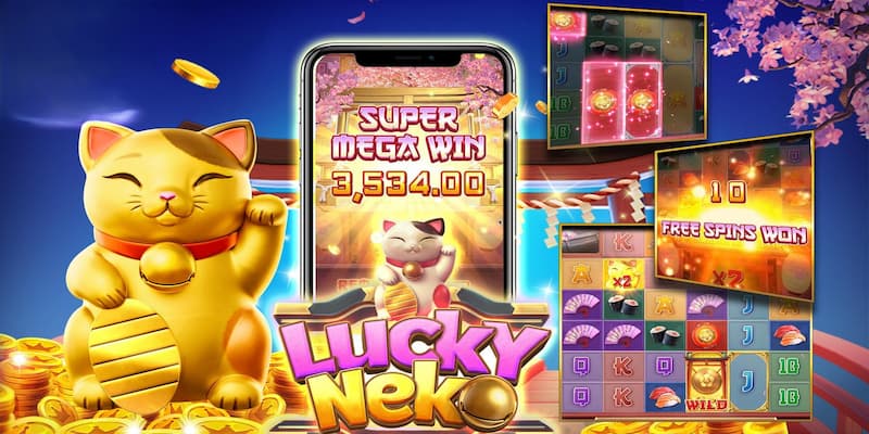 Bongvip - Cách chơi và bí kíp cược game nổ hũ Lucky Neko